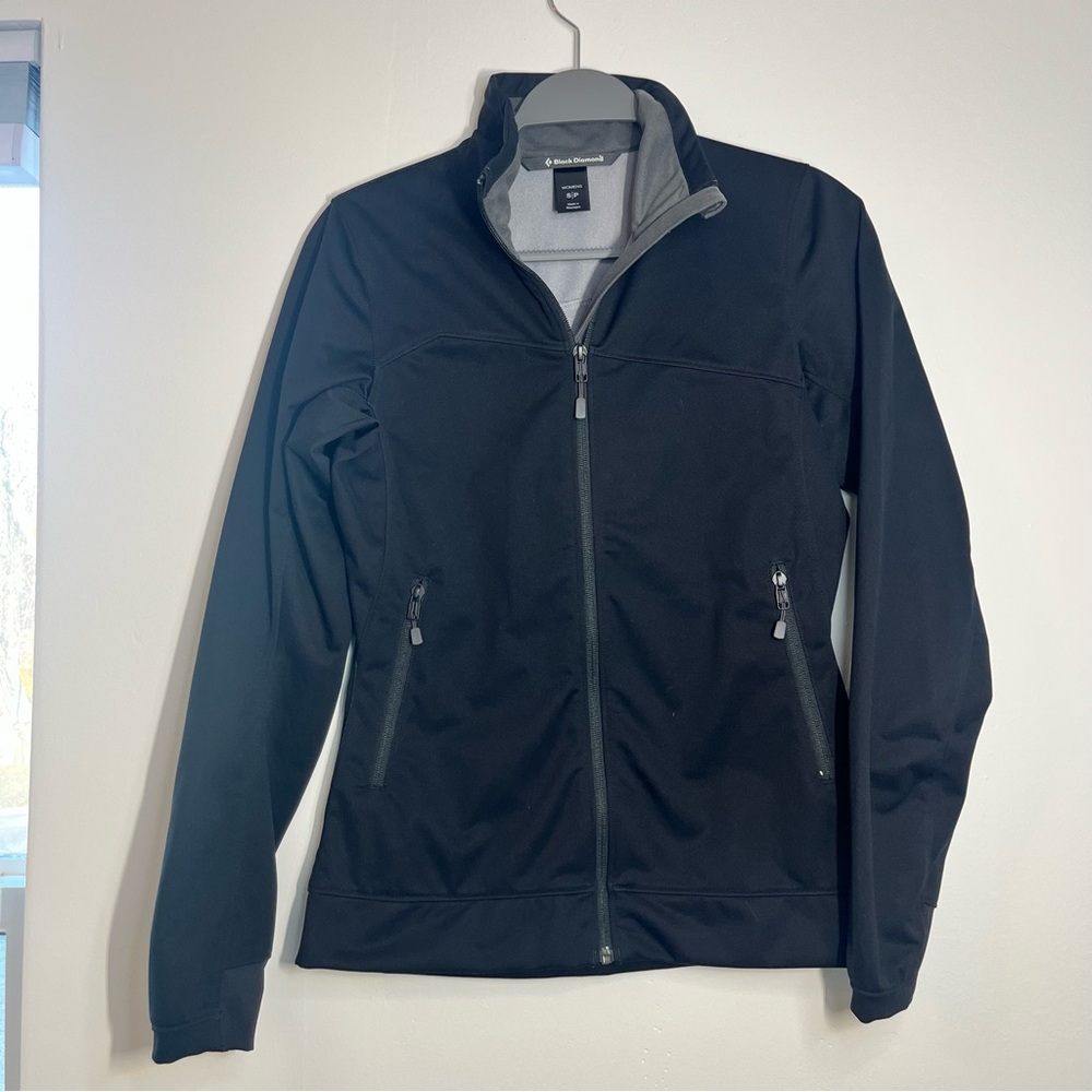 Black Diamond Women’s Polartec Windbloc Softshell Jacket Black Size Small